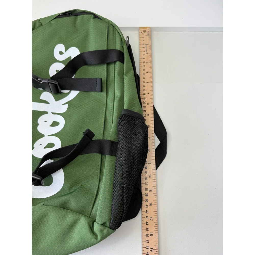 Cookies Smell‎ Proof Backpack Olive Green Honeycomb Ripstop Streetwear Bag NEW